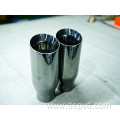 Rainbow plated automobile exhaust pipe tail throat
